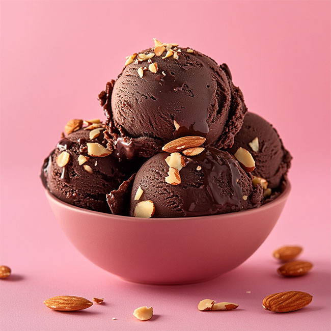 Dark Chocolate with Roasted Almond 475ml