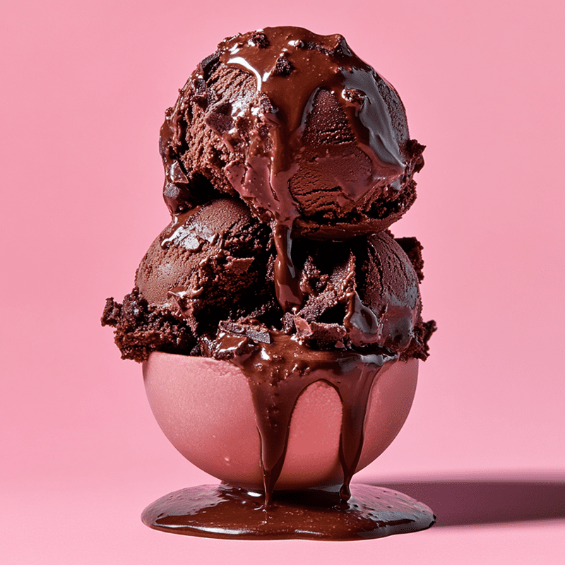 Chocolate Fudge Brownie 
475ml